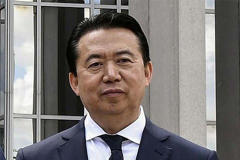 Chinese head of Interpol , Meng Hongwei