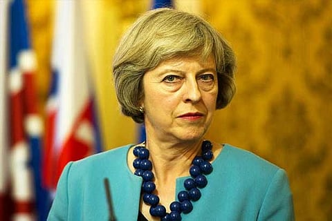 British Prime Minister Theresa May