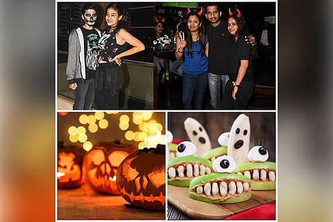 During Halloween last year