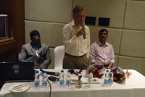 Prafulla Kumar Behera at one of the sessions