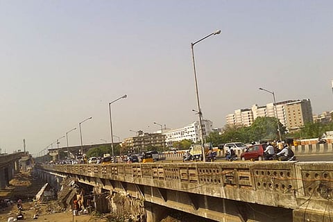 The first bridge built across Adyar River