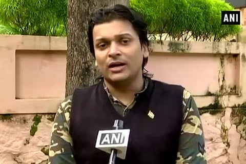 Rahul Easwar, president of the Ayyappa Dharma Sena