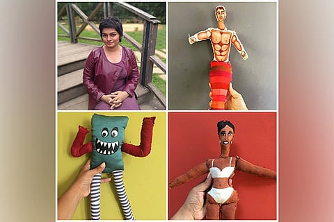 Poojita Nair; A merman doll, a doll that holds the affirmation to overcome fear