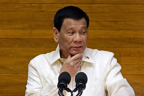 Philippine President Rodrigo Duterte