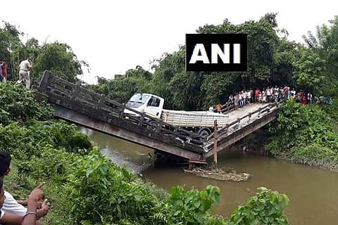 Another bridge collapses in West Bengal, one injured