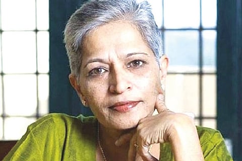 Gauri Lankesh was shot dead outside her residence on September 5 last year