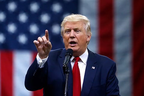 US President Donald Trump