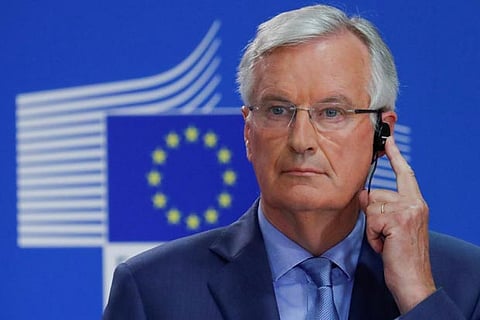 European Union's chief Brexit negotiator Michel Barnier