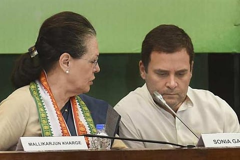Sonia Gandhi and Rahul Gandhi