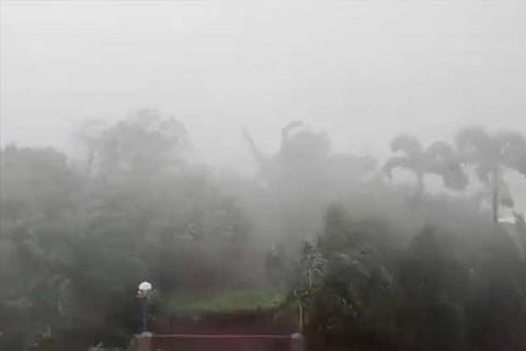 File photo of Typhoons hitting Philippines