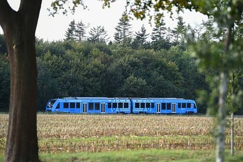 Germany rolls out world's first hydrogen train