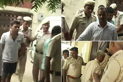 Rewari gang-rape accused being produced before Civil Court Kanina