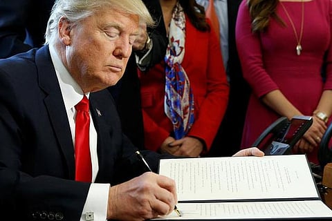 US President Donald Trump