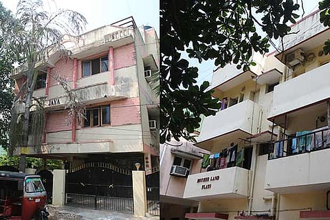 These hostels have no signboards thus making it easier to pass off as regular residential apartments