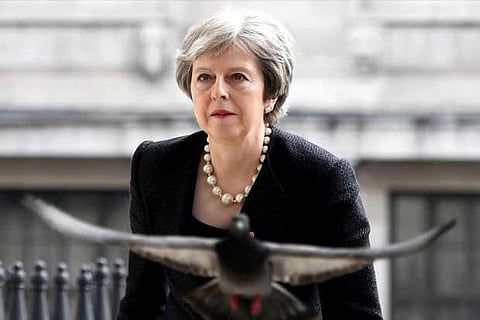 Britain's Prime Minister Theresa May