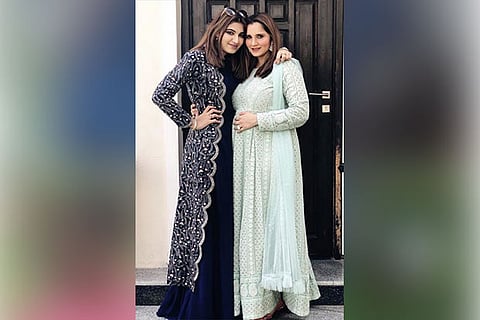 Anam and Sania Mirza