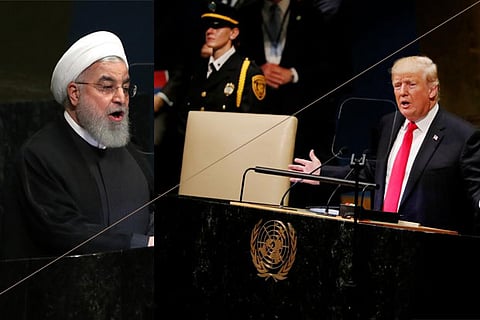 Iran's President Rouhani, US president Trump address the 73rd United Nations General Assembly