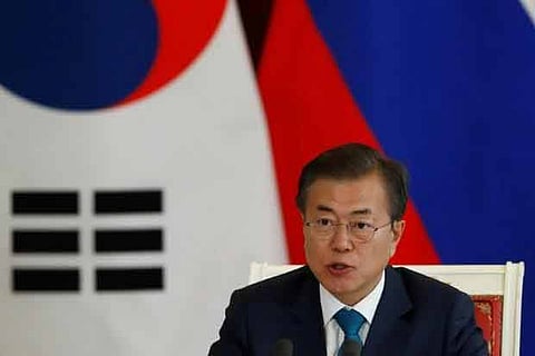 South Korean President Moon Jae-in