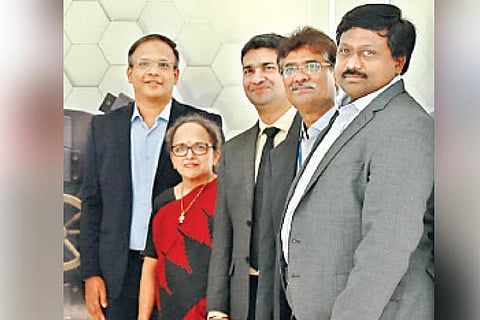 Officials at the launch of the Cyber Security Response Centre in Chennai