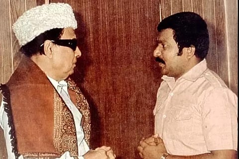 The historic meet between actor-turned-politician MGR and LTTE founder Velupillai Prabhakaran