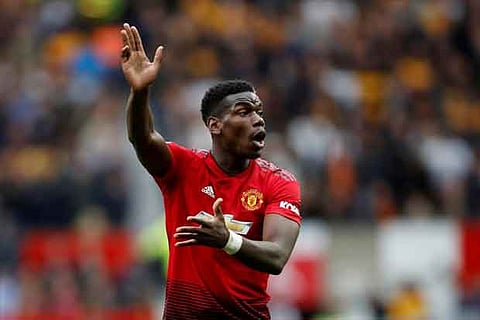 Manchester United's Paul Pogba