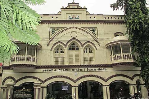 A place in memory of the great Tamil poet