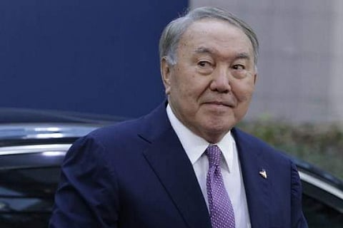 Kazakhstan president Nursultan Nazarbayev