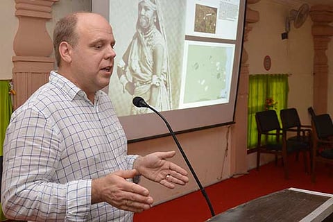 Professor Mark W Hauser at Thanjavur Tamil University