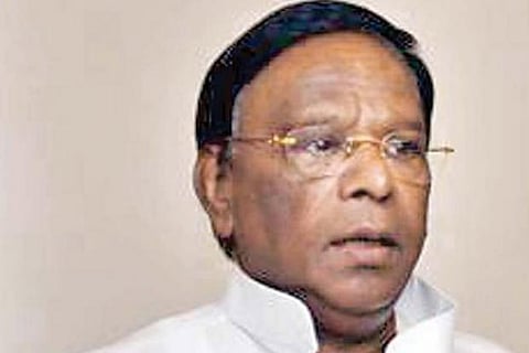 Puducherry Chief Minister V Narayanasamy