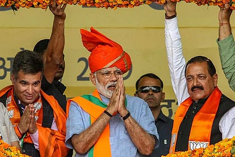 Committed to resettle Kashmiri Pandits in valley: PM Modi