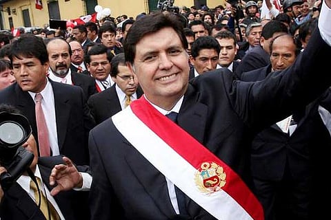 Peru's ex-president Garcia kills himself to avoid arrest in Odebrecht probe