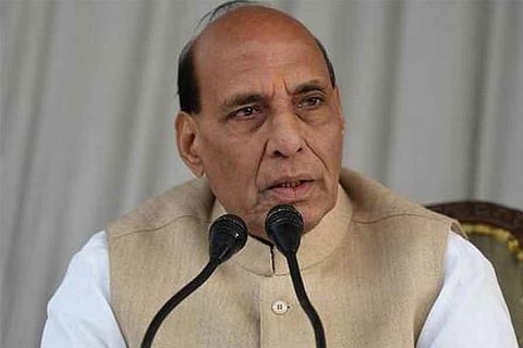 Rajnath slams Cong for promise to abolish sedition law