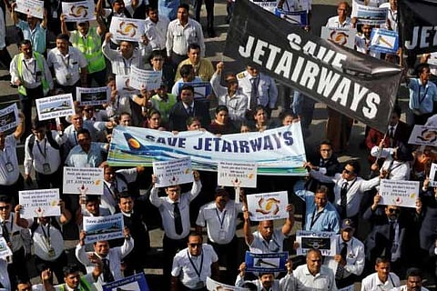 Jet Airways employees considered taking over airline: Pilots' union