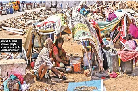 For shelterless and deserted souls, The marina is home