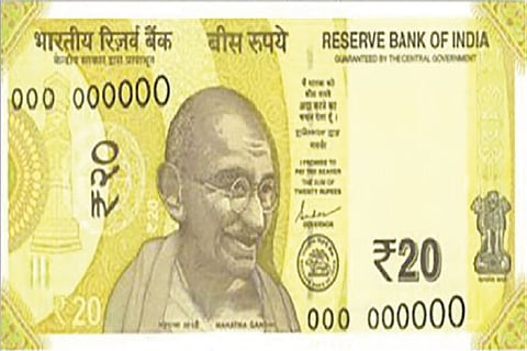 Colour coded: Apex Bank to issue brand new Rs 20 notes with greenish-yellow hues