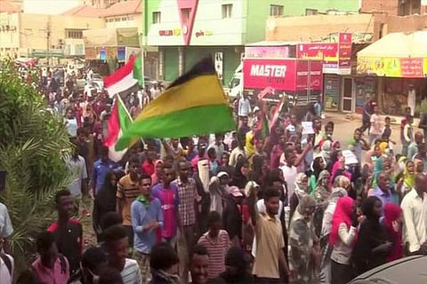 People demonstrate against the killing of protesting children, Khartoum, Sudan August 1, 2019. File: Reuters