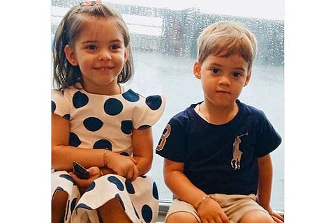 Karan Johar's Instagram post of his kids Roohi and Yash