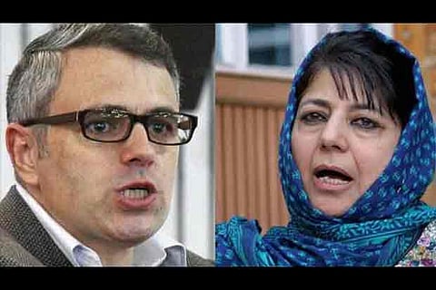 Omar, Mehbooba under house arrest in Srinagar