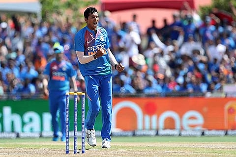 Navdeep Saini found guilty of breaching code of conduct