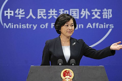 Hua Chunying, the spokesperson of China?s Foreign Ministry