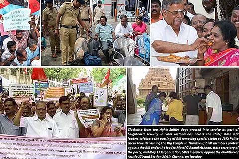 High alert across state after scrapping of Article 370