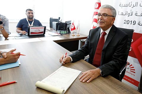 Tunisian Defence Minister Abdelkarim Zbidi