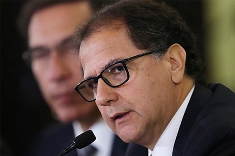 Energy and Mines Minister Francisco Ismodes