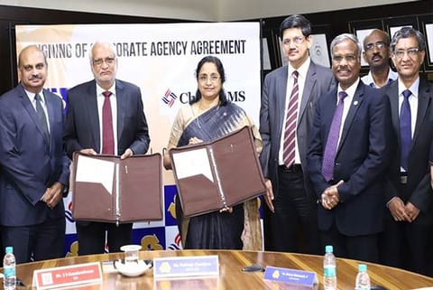 Padmaja Chunduru, SS Gopalarathnam with agreement