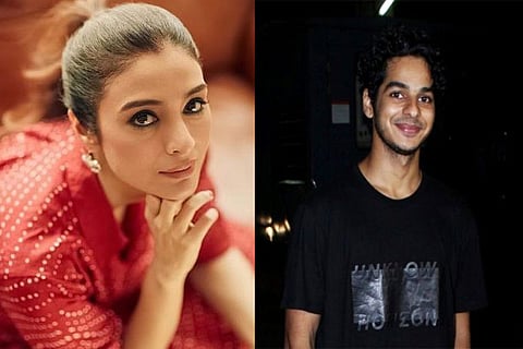 Tabu (left), Ishaan Khatter