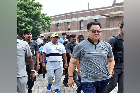 Sports policy under consideration, says Rijiju
