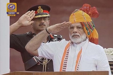 PM unfurls tricolour, addresses nation on Independence Day