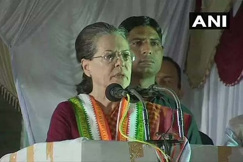Congress interim President Sonia Gandhi