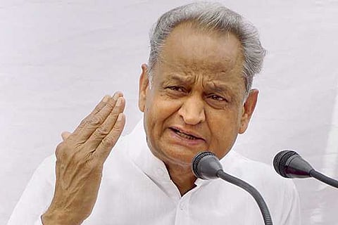 Rajasthan CM hits out at Modi govt in his I-Day speech