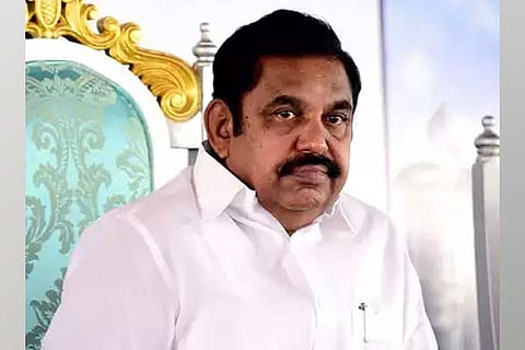 Chief Minister K Palaniswami